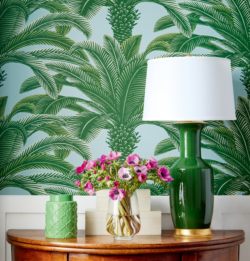 Palm Grove from Thibaut Design
